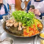 弘大烤肉｜喉嚨烤肉（水芹菜烤肉）